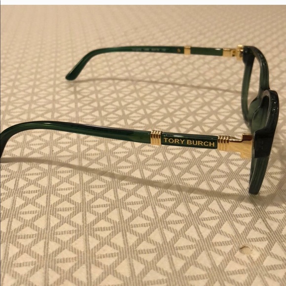 Authentic; New Tory Burch green eyeglasses - Picture 4 of 6